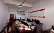 中共贵州民族大学外国语学院委员会学习贯彻习近平新时代中国特色社会主义思想主题教育读书班第一次研讨交流简报